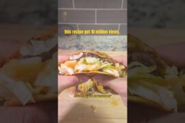 i made the viral smash burger tacos (but healthy)
