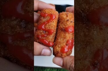 Crispy Potato Sticks Recipe | Easy Potato Snacks | Aloo Sticks #shorts #recipe #potatosnacks
