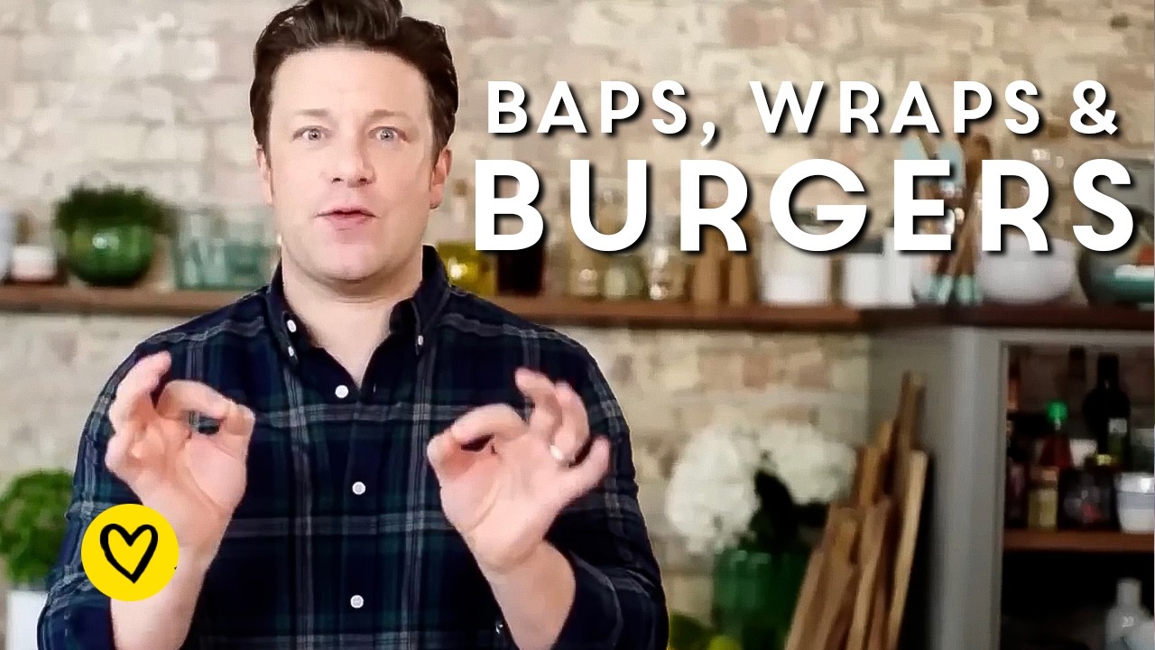 Best Baps, Burgers & Wraps To Make At Home | Jamie Oliver Best Baps, Burgers & Wraps To Make At Home | Jamie Oliver
