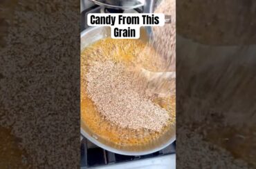 No Popcorn. No Quinoa. Candy from THIS Grain. (Amaranth Candy Bars)
