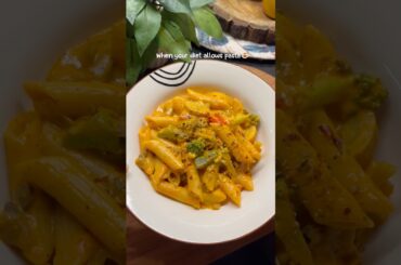 No cream no cheese pasta recipe | guiltfree free pasta | healthy pasta #ytshorts #yt #pasta #shorts