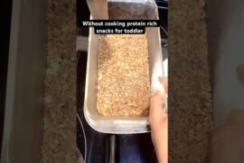 Skip Packaged Snacks! Try This Easy Homemade Nut Snack #healthysnacks #toddlersnacks
