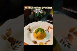 Healthy breakfast recipe | UPMA recipe #shorts #shortsfeed #upma #breakfast #trending