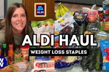 Healthy ALDI Grocery Haul For Weight Loss | Meals Ideas | WeightWatchers Points, Nutrition & Prices