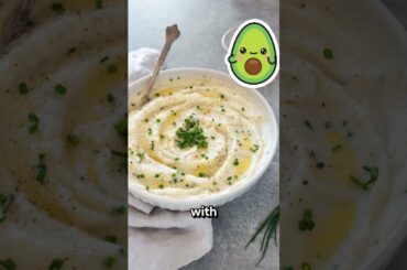 Healthy mashed potatoes hack? #recipes #food