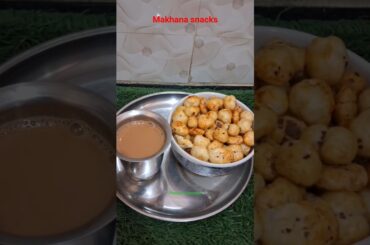 healthy Makhana snacks # snacks recipe#food #cooking #shorts #viralshort #shortsviral #viralvideo