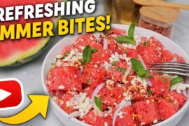 This Refreshing Watermelon Feta Salad Will Change Your Summer | Easy Healthy Salad Recipe
