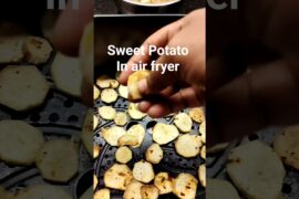 Air Fryer Series Day 01 | Healthy Snack | Better than French fries | Crispy Sweet Potato