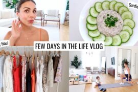 VLOG | Summer Haul, Healthy Sardine Recipe & Vacation Prep | Annie Jaffrey