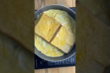 Breakfast Egg sandwich Hack|One pan Egg Toast | Healthy Egg sandwich #shorts#egg#sandwich#breakfast