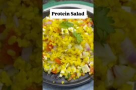 High Protein Moong Dal Paneer Salad | Weight Loss Healthy Salad Recipe #weightloss #easyrecipe
