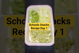 School lunch & Snacks Box Recipe day 1 #shorts #trending #viral #meesho #Lunch #snacks #school #food