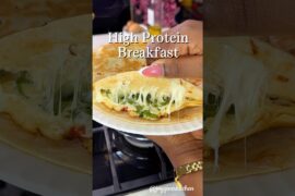HIGH PROTEIN BREAKFAST WRAP RECIPE #recipe