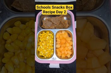 School lunch & Snacks Box Recipe day 2 #shorts #trending #viral #meesho #Lunch #snacks #school #food