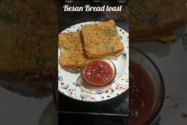 Besan Bread toast Recipe # Shorts # trending #viral #food #cooking #easy recipe# Homemade #foodie