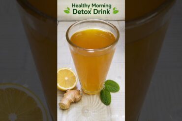 Cumin,Ginger&Turmeric Weight Loss Drink |Healthy Morning Detox Drink#Shorts #HealthyDrinks#fyp#easy