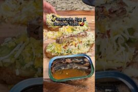 Avocado, Egg & Sardine Toast | Easy High-Protein Breakfast in 10 Minutes
