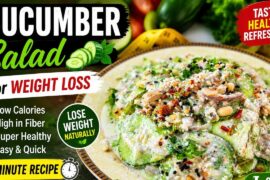 Cucumber Salad for weightloss l Healthy & Delicious protein Salad Recipe l