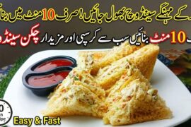 Best Chicken Sandwich Recipe | Easy Sandwiches For Breakfast and Kids | Sandwich Ki Recipe