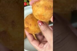 Rice cheese ball #shorts #viral #reels #trending #recipe #food #cooking #trendingreels