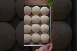 Healthy Filipino Pan de Sal | Sourdough & Whole Wheat #shorts