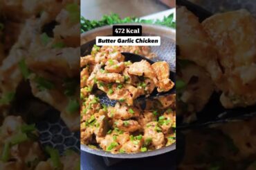 Creamy Butter Garlic Chicken | High Protein 58g, Fast & Foolproof Crispy Chicken Breast #healthy