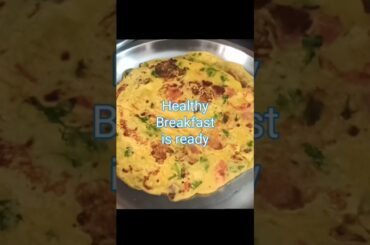 7 days 7 breakfasts. Day 1. Besan chilla in a healthy breakfast. #breakfastrecipes #food