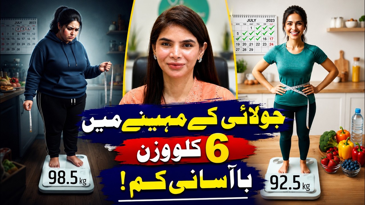 July Weight Loss Challenge | Lose Up to 6 kg in Just 30 Days | Ayesha Nasir July Weight Loss Challenge | Lose Up to 6 kg in Just 30 Days | Ayesha Nasir