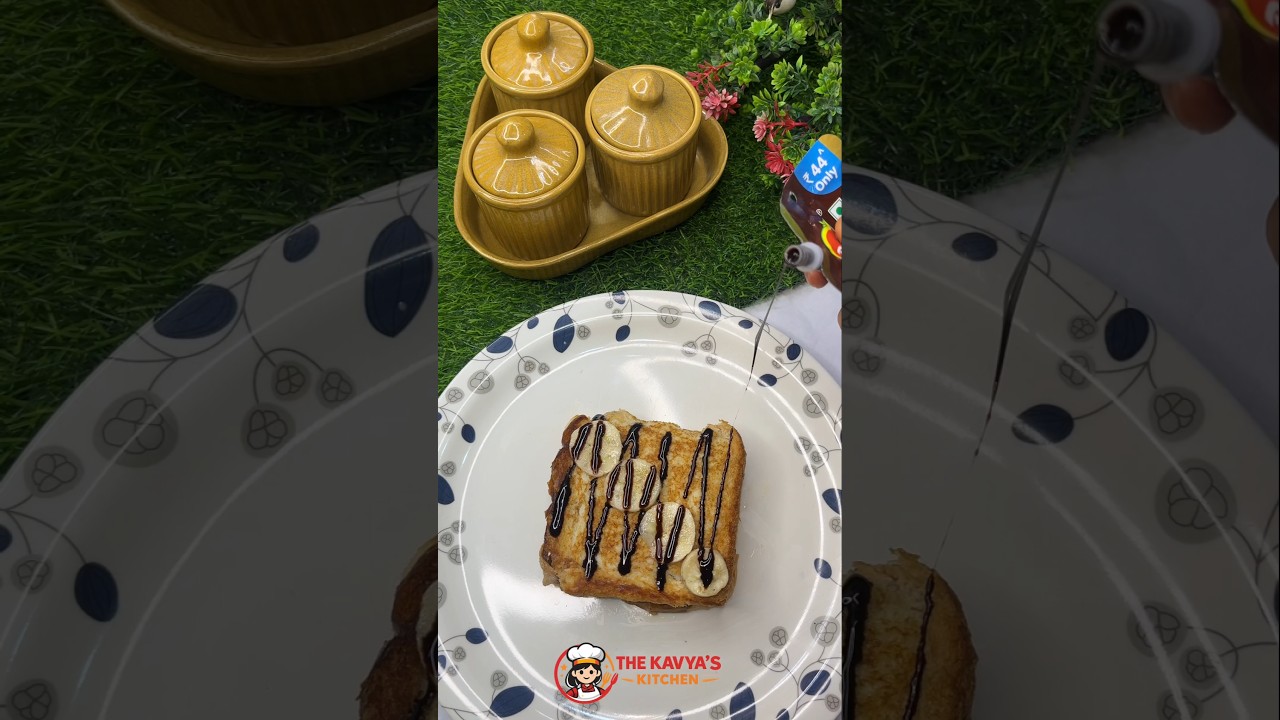 Easy Banana Toast Recipe | 5-Minute Healthy Breakfast | Crispy Banana Toast #shorts Easy Banana Toast Recipe | 5-Minute Healthy Breakfast | Crispy Banana Toast #shorts