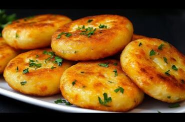 Kartoffeln mit Eiern schmecken besser als Fleisch!! Familien-Snack in 10 Minuten!