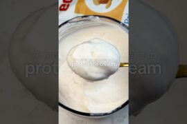 Low-Calorie Dairy-Free Peanut Butter Cup Protein Ice Cream #proteinicecream #proteindessert