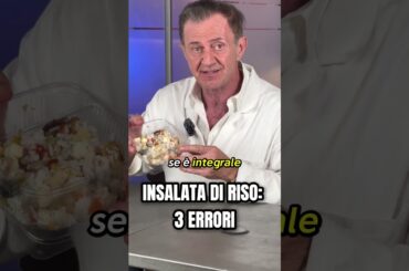 INSALATA di RISO: 3 ERRORI! #cena  #benessere #nutrizione #riso