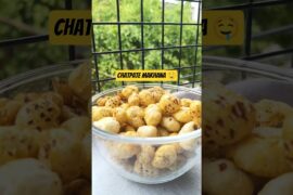 Easy 2 min chatpata makhana recipe for shaam wali bhook #makhana #food #recipe #healthy #shortsviral