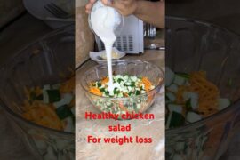 Healthiest Chicken Salad For Weight Loss #shorts #cooking #food