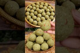 Healthy Protein & Iron-Rich Green Moong Summer Ladoo #food #recipe #healthyfood