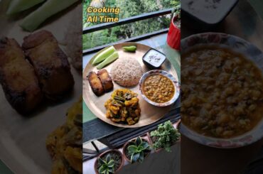 Easy Healthy Lunch Thali For My Family#CookingAllTime#shorts#viral#trending#lunch#food#healthy#easy