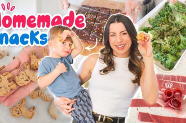 Homemade Snack Ideas for Kids (picky eater approved)