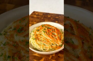 This Garlic Pasta Shouldn't Taste This Good With Zero Cream #cooking #pasta #foodie