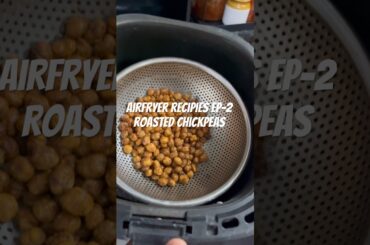 Roasted chickpeas #food #roastedchana #airfryer #protein #cooking #easyrecipes #snacks #health