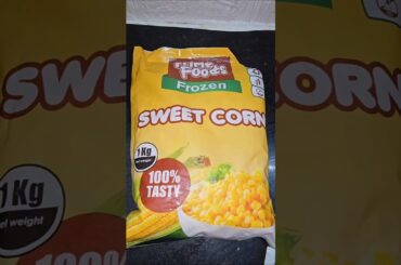Frozen sweetcorn Fry with yummy Frozen Roll #Shorts #trending #viral #food #snacks #ytshorts