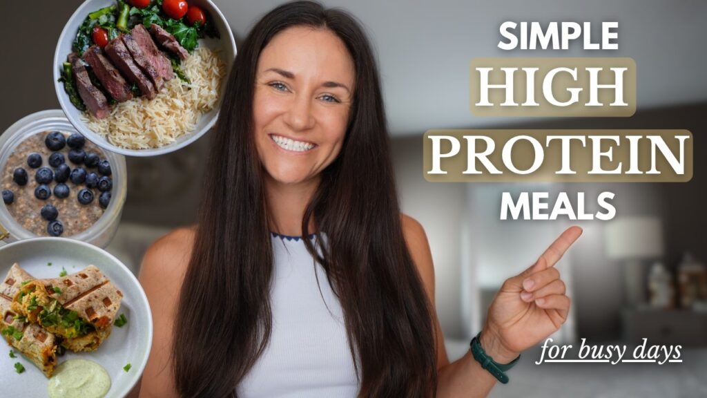 Easy High Protein Meals to Build Muscle | Healthy Recipes for Busy Days