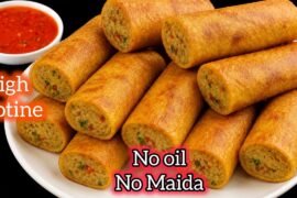 No Oil No Maida!  High Protine Healthy Recipes For  Breakfast , Dinner |  Tasty  Lunch Box Recipes