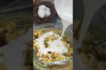 Secret Fruit Chaat Recipe by Dining Hour #short #trending #viral#food #cooking