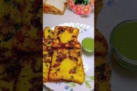Bread  Dahi Toast Recipe | Easy Breakfast Recipe  #shorts