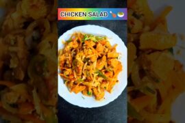 Chicken Salad || Weight Loss Diet || Healthy Salad recipe for gym diet #shorts #chickensalad #viral