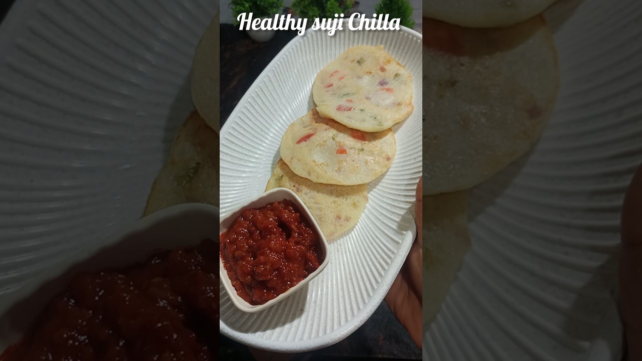 Healthy suji Chilla Recipe# Shorts # Trending # Viral # cooking # Easy Recipe # Homemade # Breakfast Healthy suji Chilla Recipe# Shorts # Trending # Viral # cooking # Easy Recipe # Homemade # Breakfast