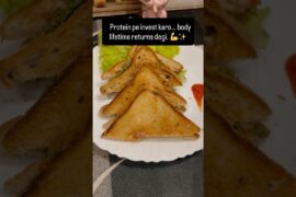 Protein-Packed Lettuce Sandwich | Healthy Breakfast #Shorts#viral #trendingfood #breakfast