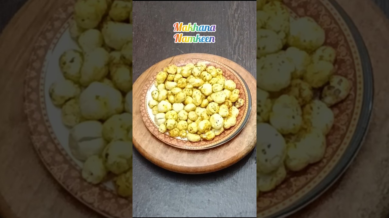 Makhana Namkeen Recipe | Healthy Evening Snack. Roasted Makhana Namkeen.#shortsfeed#shorts#vantalu Makhana Namkeen Recipe | Healthy Evening Snack. Roasted Makhana Namkeen.#shortsfeed#shorts#vantalu