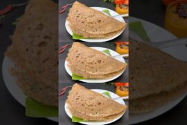 Instant Ragi Dosa Recipe | Crispy Finger Millet Dosa in 10 Minutes | No Fermentation #shorts