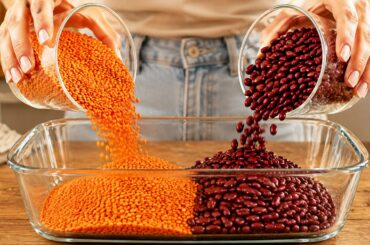I haven't bought bread in a year! I just mix lentils and red beans - so delicious and healthy
